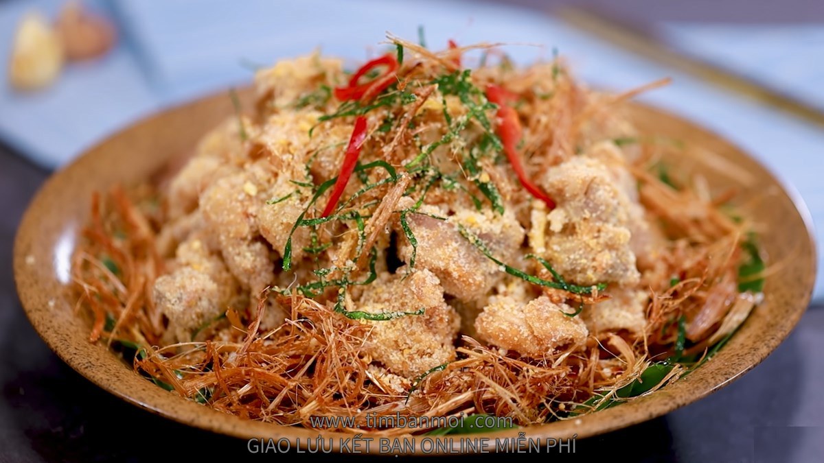 gà rang muối