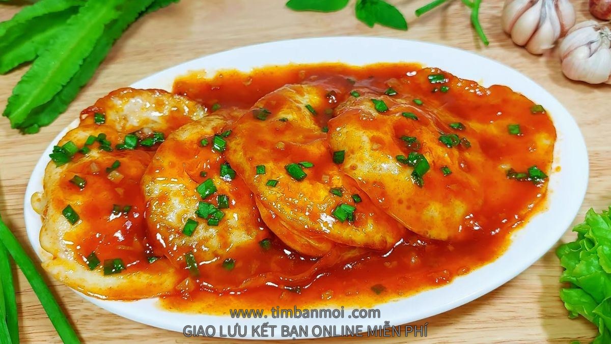 Trứng sốt chua ngọt