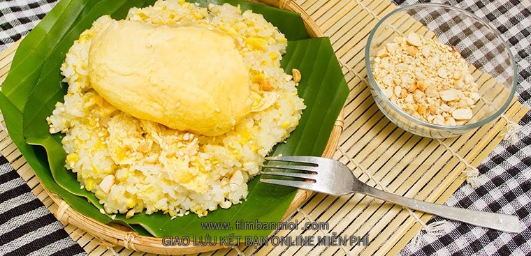 Xôi sầu riêng