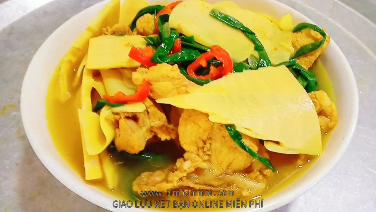 Cách nấu canh măng sườn