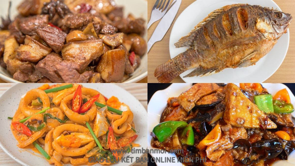 Canh chua ăn với món mặn gì
