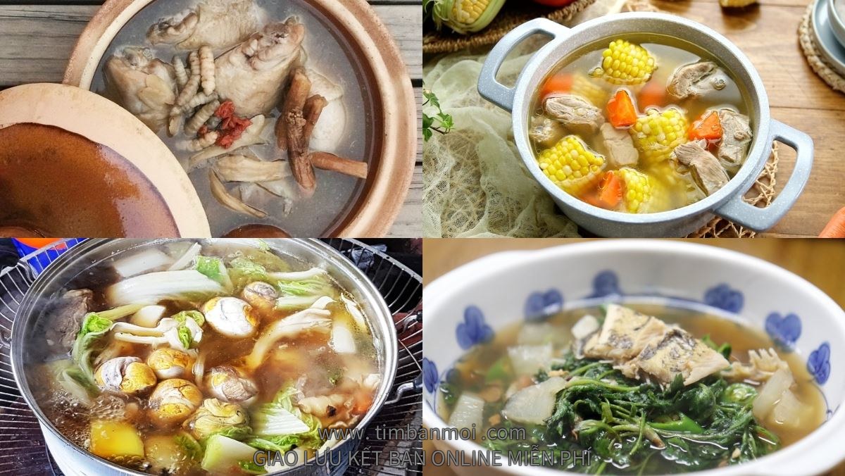 các món canh bổ dưỡng