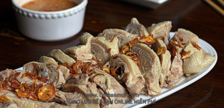 Thịt ngan luộc