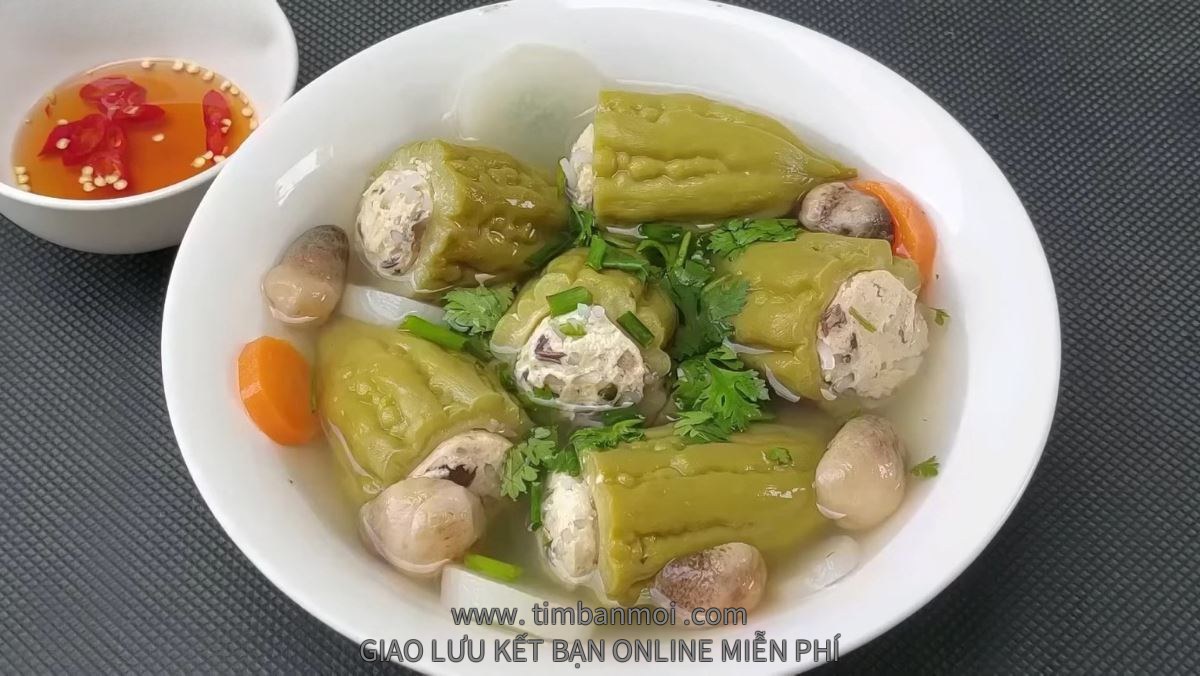 Khổ qua hầm chay
