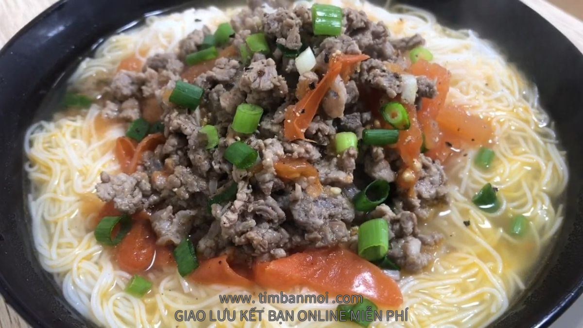 canh miến