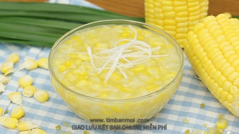 Chè ngô (bắp) cốm