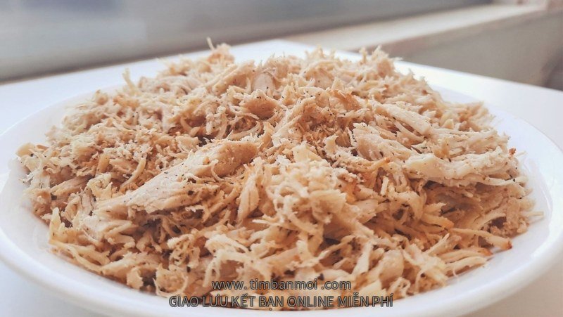 Chà bông - ruốc gà