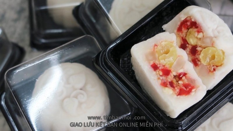 Bánh dẻo nhân thập cẩm chay