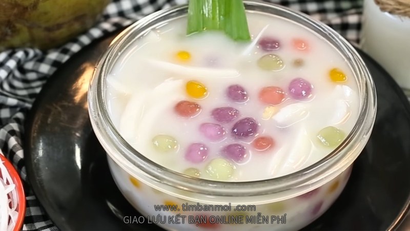 Chè trân châu cốt dừa