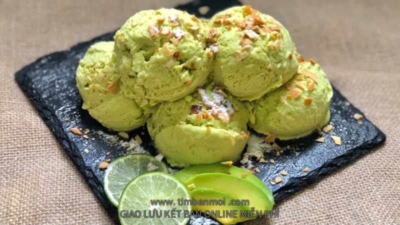Kem bơ sầu riêng
