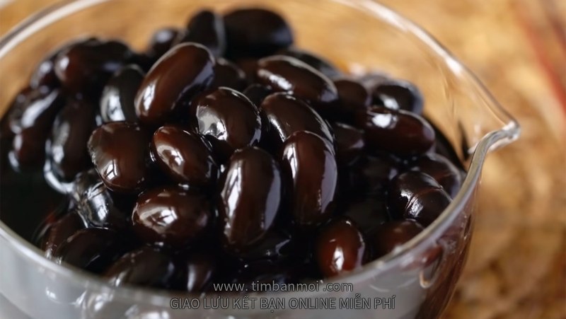 Mứt đậu đen kiểu Hoa