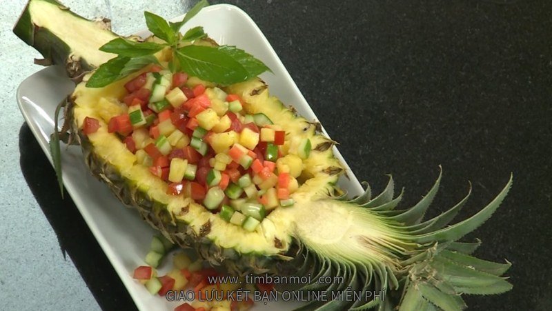 Gỏi trái thơm - salad dứa