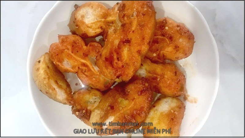 Bánh mì nướng muối ớt
