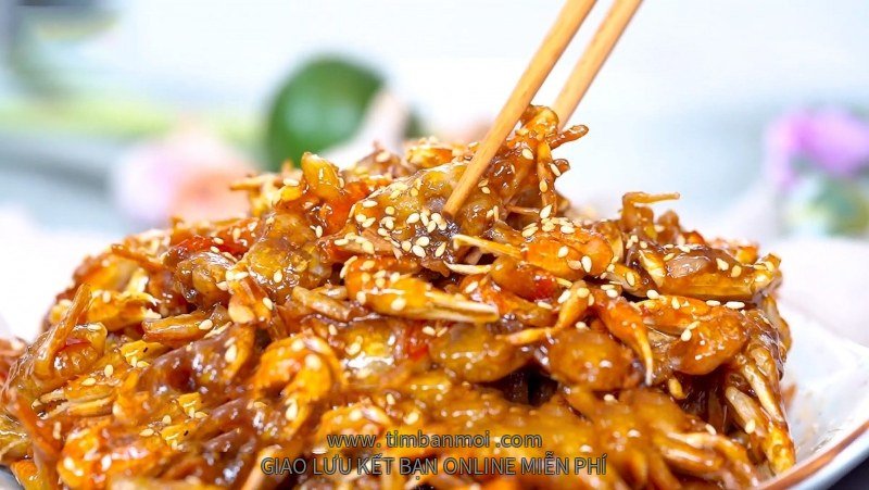 Ghẹ sữa rang mẹ và ghẹ sữa chiên giòn