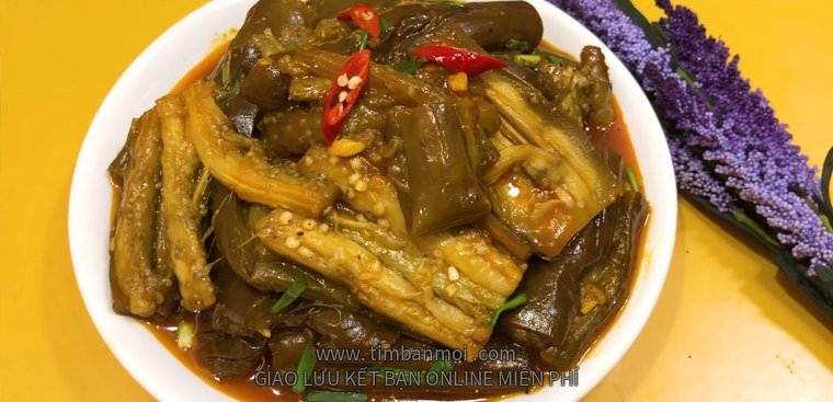 Cà tím xào chao và cà tím xào nước tương