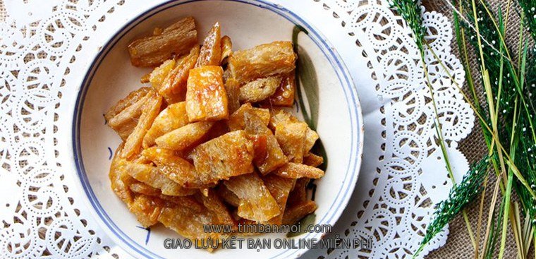 Sườn chay chiên giòn và sườn chay rim nước dừa