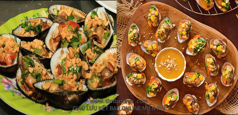 2 cách làm sò lông nướng mỡ hành và sốt xoài