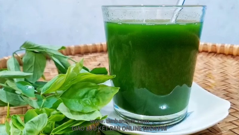 Nước ép rau ngót