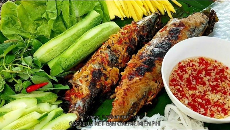 Cá nục nướng bằng nồi chiên không dầu