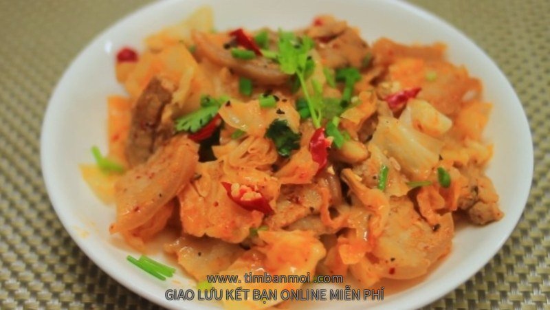 2 cách làm bắp cải xào thịt