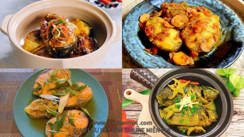 25 cách làm cá kho nghệ