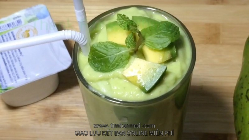 Sinh tố bơ