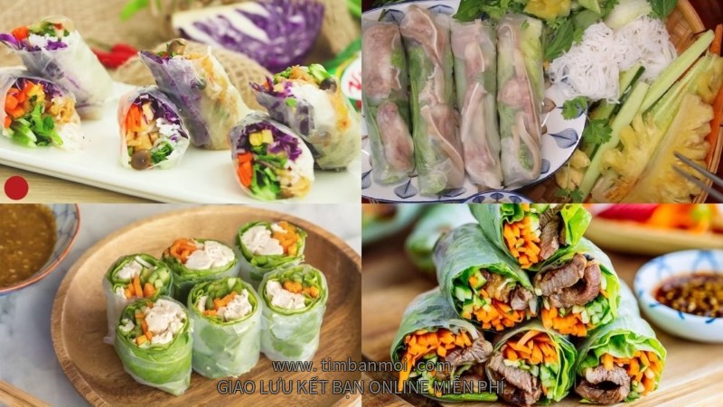 Tổng hợp 8 cách làm gỏi cuốn