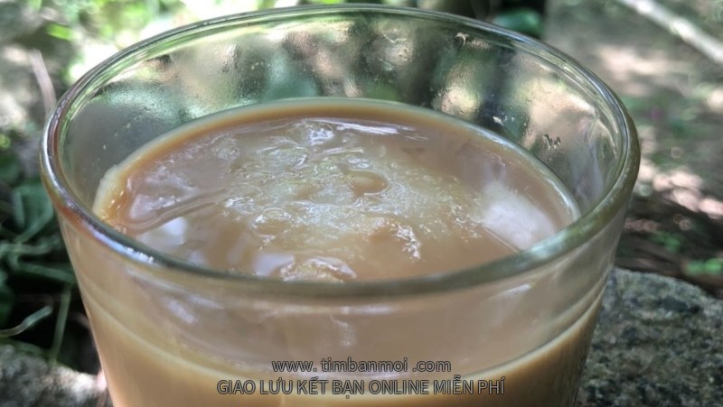 Cà phê nước dừa tươi