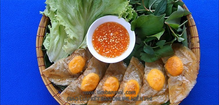 Chả giò trứng