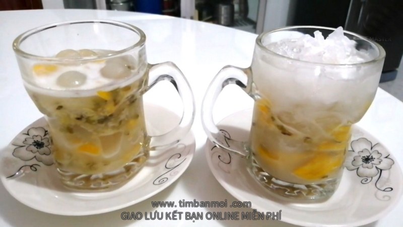 Chè nha đam trái cây