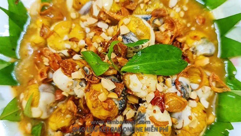 Cút lộn xào bơ tỏi