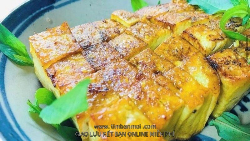 Đậu hũ chiên nước tương