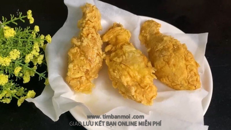 Đùi gà chiên giòn