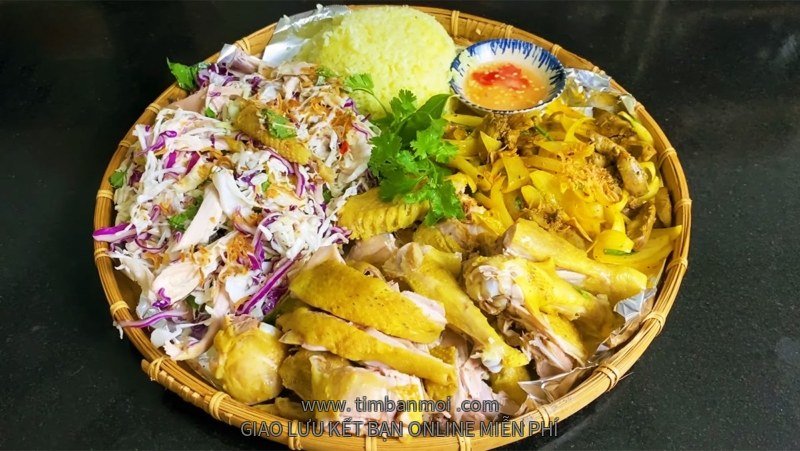 Gà lên mâm