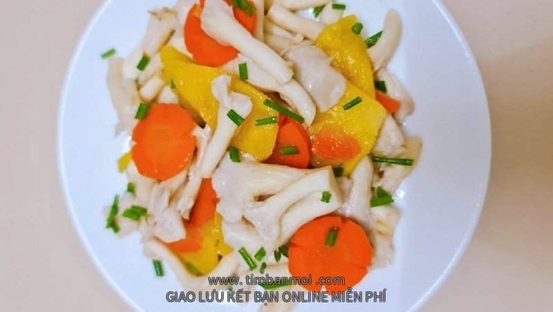 Nấm bào ngư xào chay