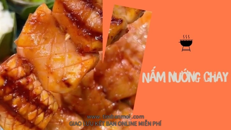 Cách làm nấm nướng chay
