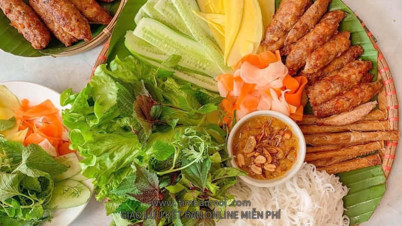 Nem nướng Nha Trang bằng nồi chiên không dầu