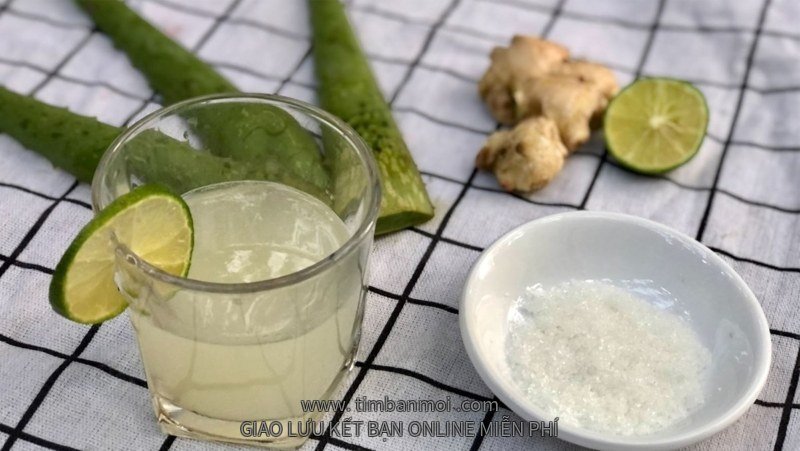 Nước ép nha đam