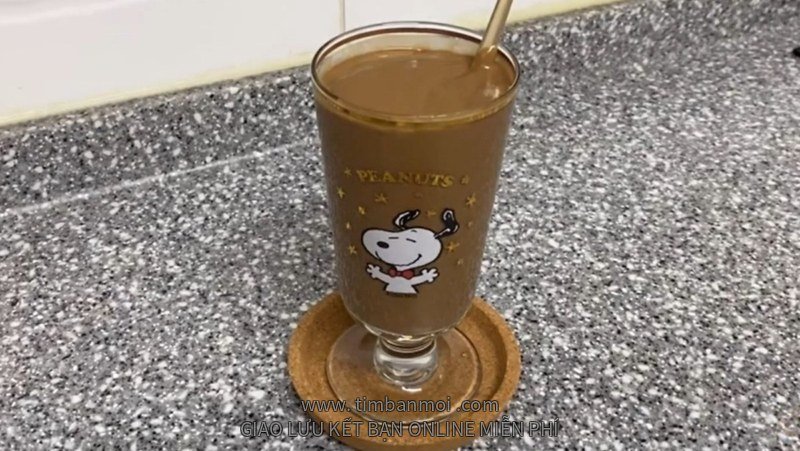 Sinh tố bơ ca cao