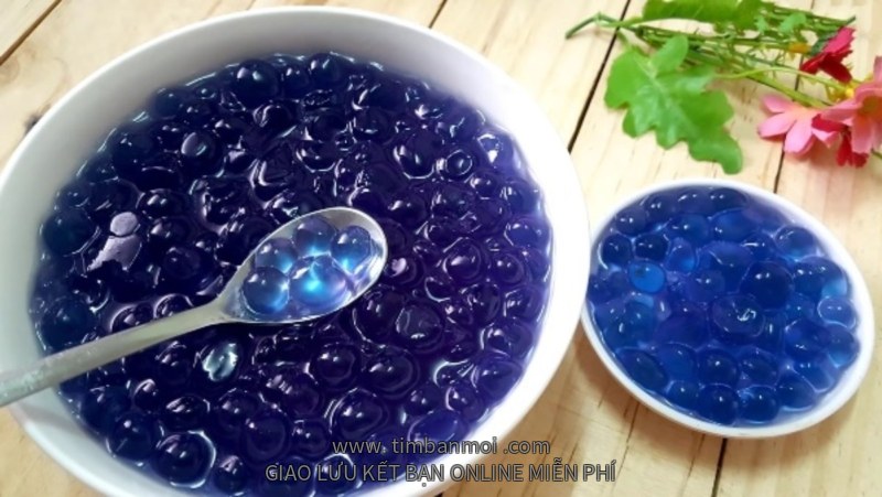 Trân châu hoa đậu biếc