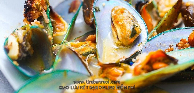 Vẹm xanh bơ chanh đút lò