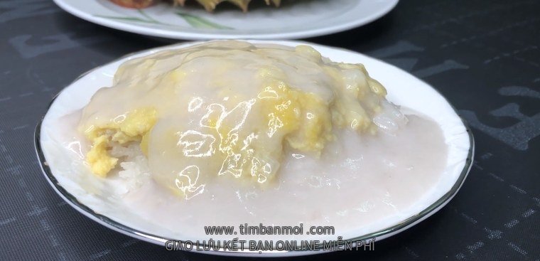 Xôi Xiêm sầu riêng