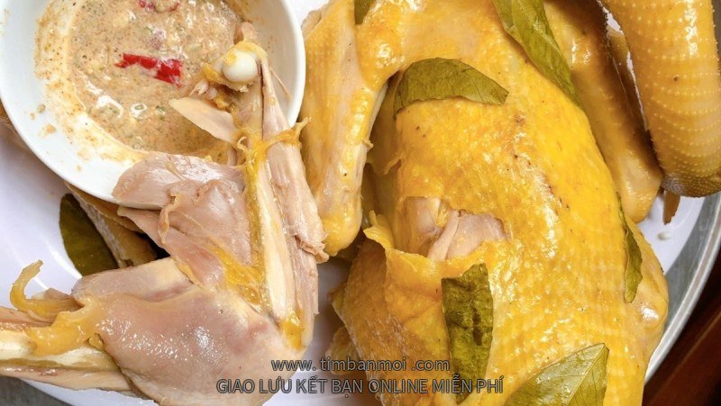 Luộc gà không cần nước