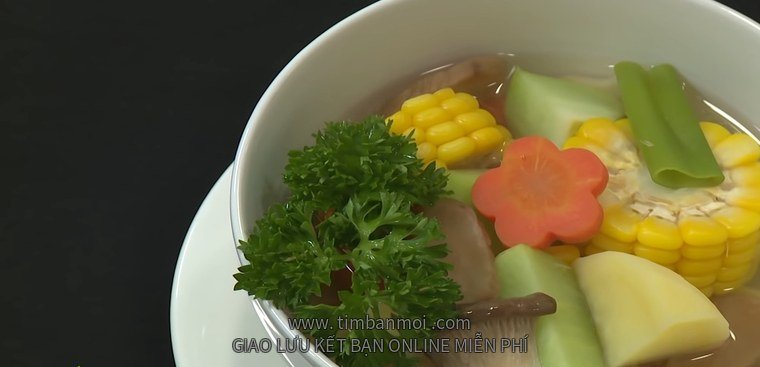 Canh chay thập cẩm