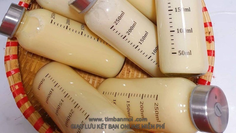 Sữa đậu nành lá dứa bằng máy làm sữa hạt