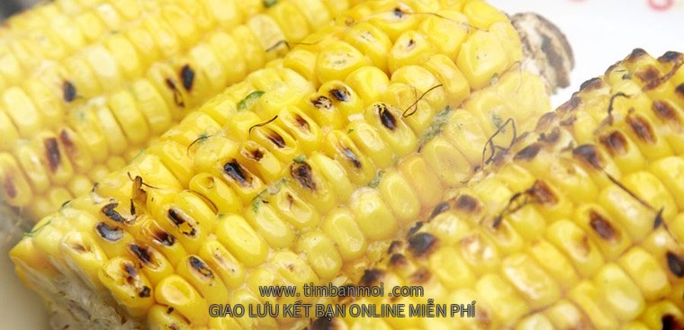 Nướng ngô bằng lò