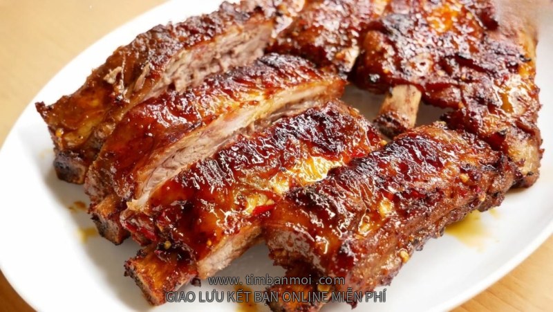 Ướp sườn bò nướng