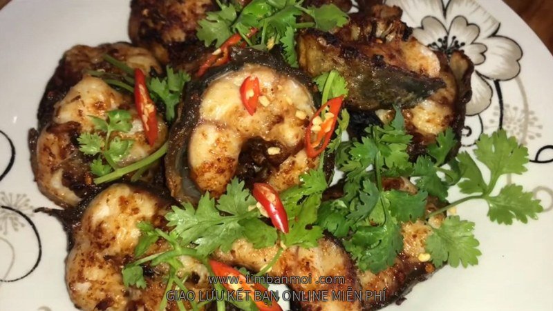 Cá chình nướng muối ớt