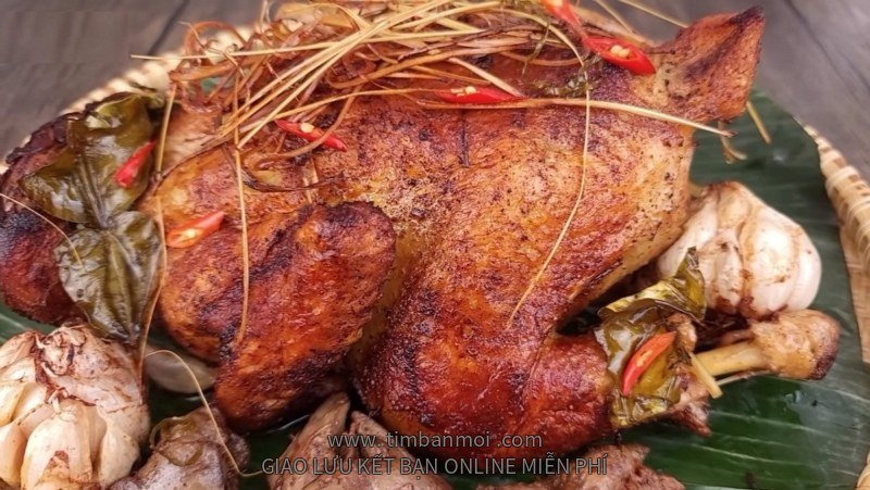Gà đốt ô thum Campuchia