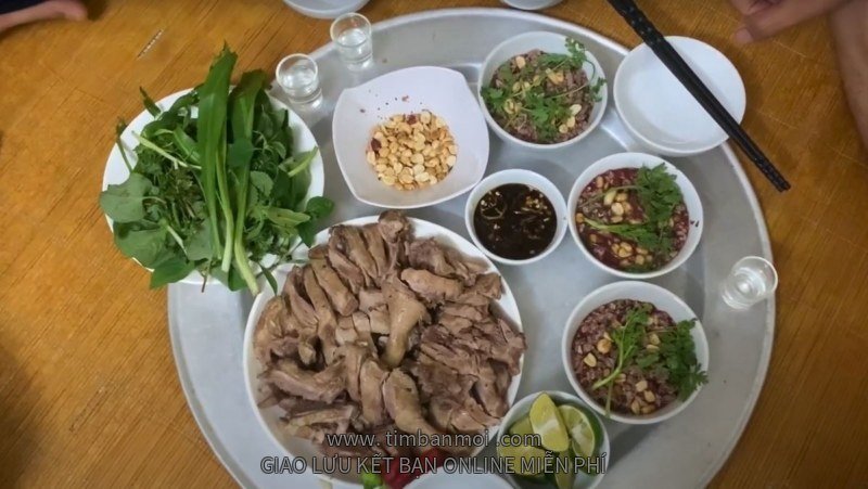 Cách hãm tiết canh vịt
